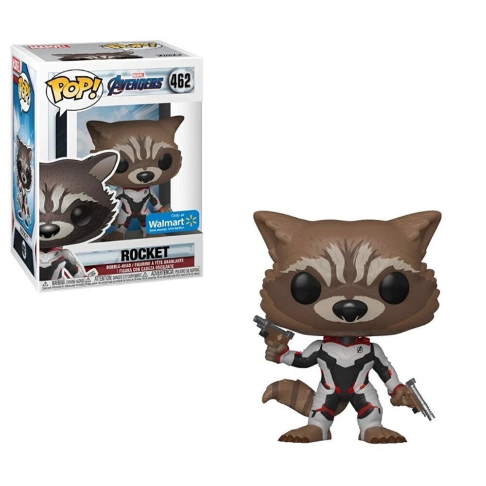 Funko Pop! Vinyl: Marvel – Rocket #462 – Walmart Exclusive – Guardians of the Ga